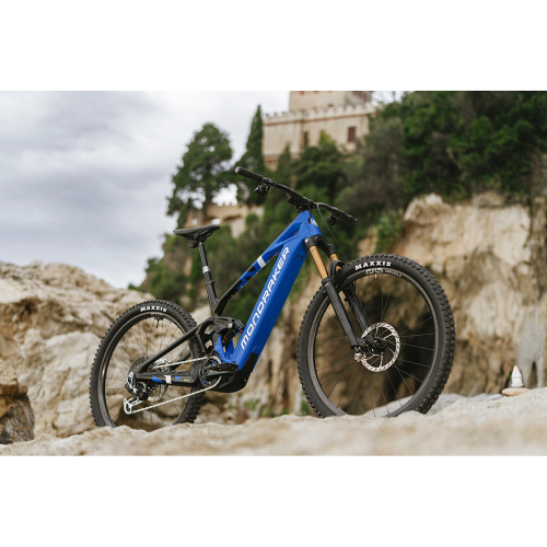 Электровелосипед MONDRAKER CRAFTY Carbon RR SL 29" 160mm, 750Wh Bosch Performance CX Smart, Blue, ML