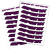 Набор наклеек на обода SPANK Decal kit, Purple