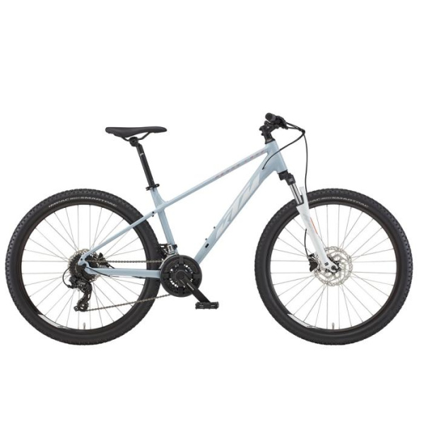 Велосипед KTM Penny LANE 272 27.5 " рама S/38, Блакитний (біло-кораловий), 2022
