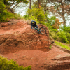 Шлем Urge Archi-Enduro серебристо оранжево белый М (57-58см) || Шолом Urge Archi-Enduro сріблясто оранжево білий м (57-58см)