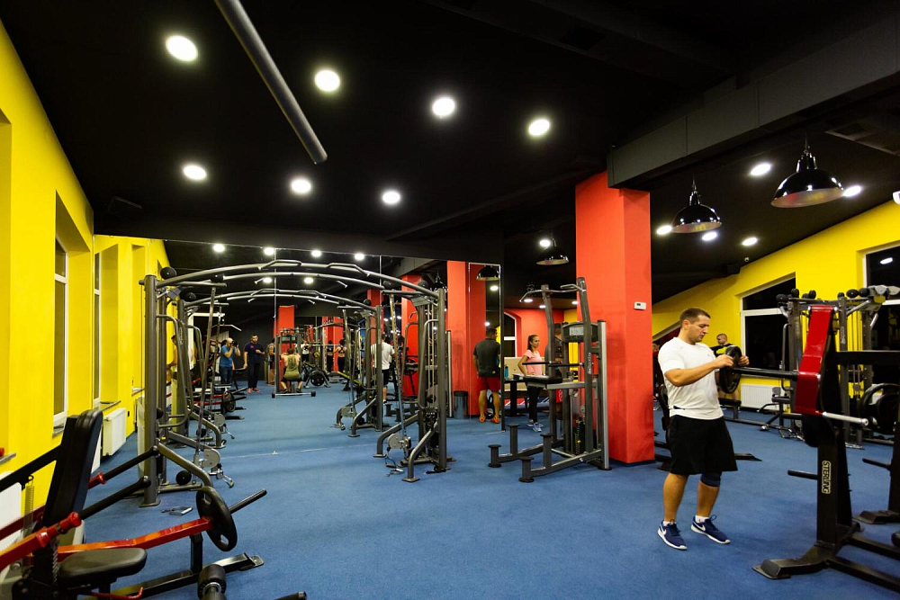 Новый зал спортивно-оздоровительного клуба «VIP Gym» в Черновцах