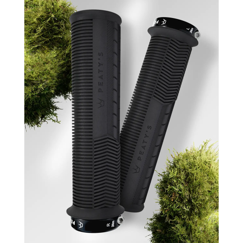 Гріпси Peaty's Monarch Grip Mushroom, Thick 32>34mm, Trail Comfort, Black