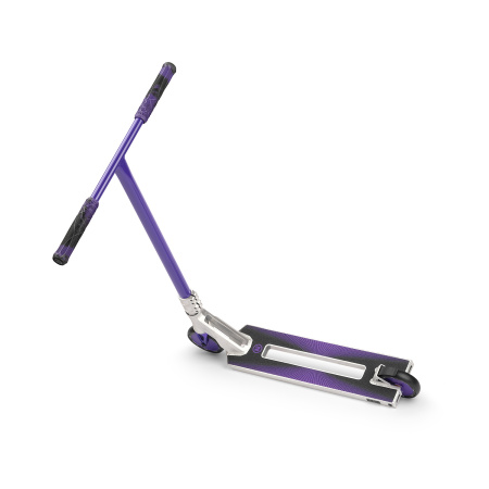 Самокат трюковый Hipe H9 Raw/Violet || Самокат трюковий Hipe H9 Raw/Violet