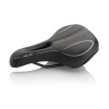 Седло XLC SA-T08 Trekking Traveller II, мужское, 277x178мм, черное, 520гр. || Сідло XLC SA-T08 Trekking Traveller II, чоловіче, 277х178мм, чорне, 520гр.