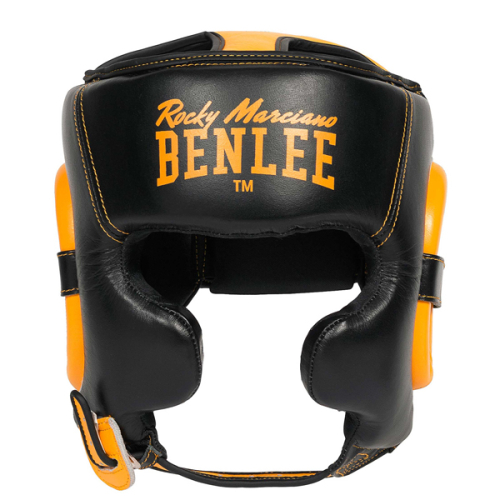 Шлем для бокса Benlee BROCKTON S/M /черно-желтый