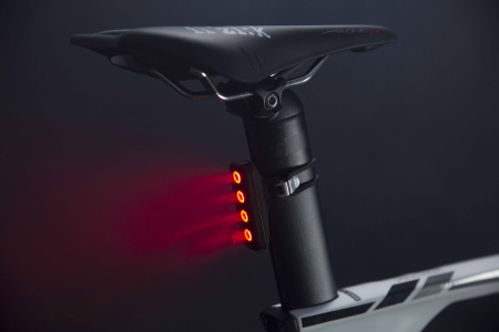 Мигалка задня Knog Blinder Mob V Four Eyes 44 Lumens Black
