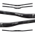 Руль SPANK OOZY 780 Vibrocore™, 25R Black Grey Руль SPANK OOZY 780 Vibrocore™, 25R Black Grey