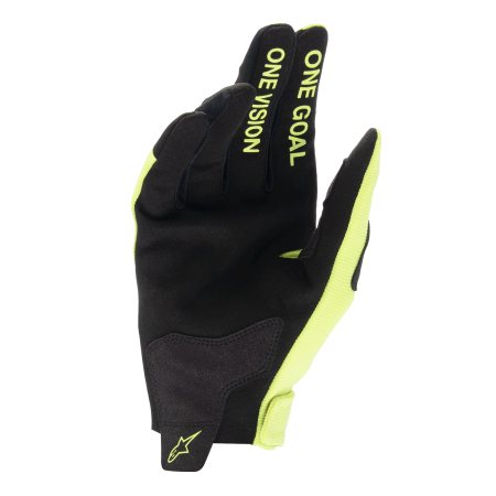 Перчатки AlpineStars RADAR GLOVES YELLOW FLUO BLACK, S || Рукавиці AlpineStars RADAR GLOVES YELLOW FLUO BLACK, S