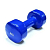 Гантель виниловая SPART 4 кг / пара/ синие || Гантель вінілова SPART 4 кг / пара / сині