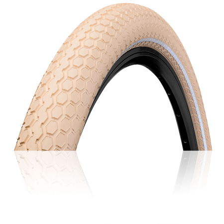 Покрышка Continental RIDE Cruiser , 28"x2.00, 50-622, коричневый, не складная, светоотражающая, ExtraPuncture Belt, 1130гр. || Покришка Continental RIDE Cruiser, 28 " x2.00, 50-622, коричневий, не складна, світловідбиваюча, ExtraPuncture Belt, 1130гр.