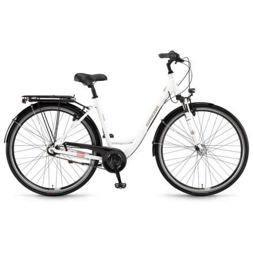 Велосипед Winora Hollywood N7 monotube 26 " 7-G Nexus, рама 42 см, білий, 2021