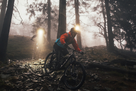 Фара Knog PWR Rider RedCap Duo 450 Lumens || Фара Knog PWR Rider RedCap Duo 450 Lumens
