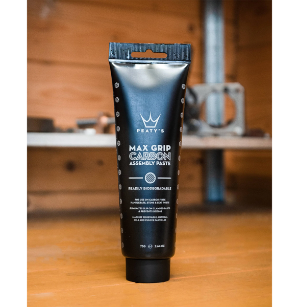 Паста монтажна для керма / виносів / підседільних штирів Peaty's Max Grip Carbon Assembly Paste, 75g