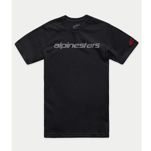 Футболка Alpinestars LINEAR WORDMARK 2.0 CSF TEE BLACK/GREY/RED, XL