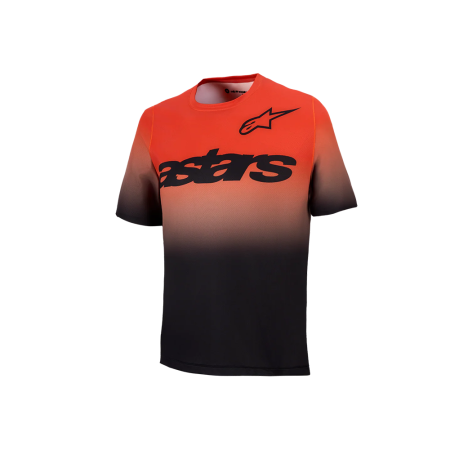 Джерси Alpinestars A-DURA ASTARS SS JERSEY 2.0 WHITE/BLACK, L || Джерсі Alpinestars A-DURA ASTARS SS JERSEY 2.0 WHITE/BLACK, L