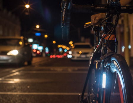 Мигалка передня Knog Plus Front 40 Lumens Translucent