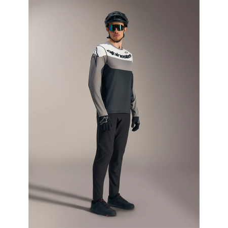 Джерси Alpinestars A-DURA RACE LS JERSEY GRAY, XL || Джерсі Alpinestars A-DURA RACE LS JERSEY GRAY, XL