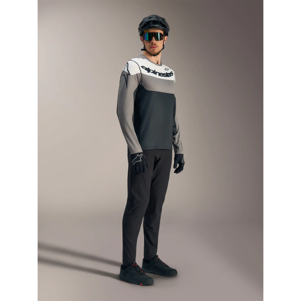 Джерси Alpinestars A-DURA RACE LS JERSEY GRAY, XL
