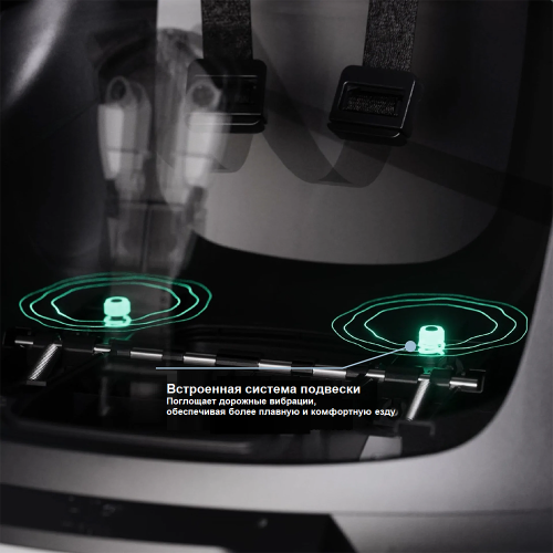 Дитяче велокрісло Bobike Exclusive Evolve maxi - rear bicycle seat for frame Urban Black