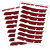 Набор наклеек на обода SPANK Decal kit, Red