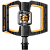 Педали Crankbrothers MALLET DH 11, Black / Gold ||  Педалі Crankbrothers MALLET DH 11, Black / Gold