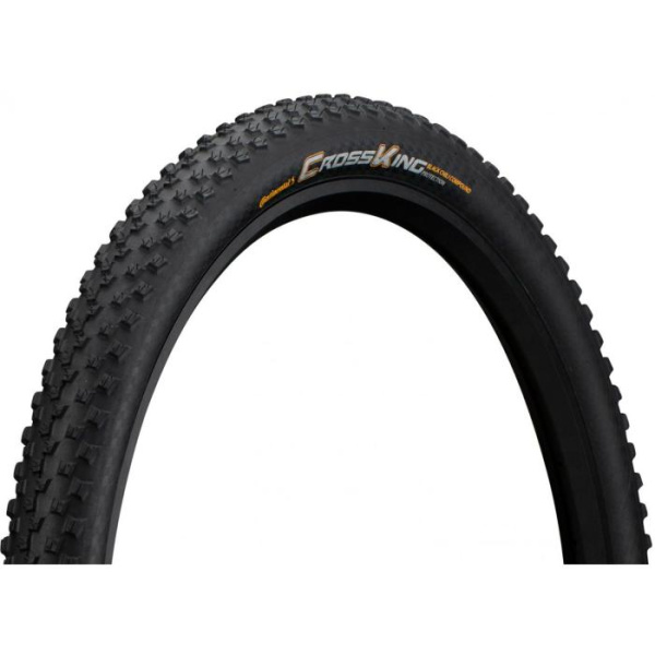 Покрышка Continental Cross King  2.3, 27.5"x2.30, 58-584, Foldable,  PureGrip, ShieldWall System, Skin, 780гр., черный