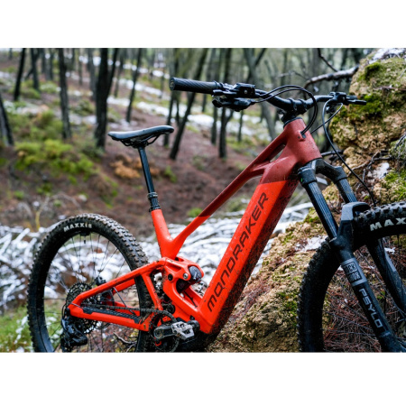 Електровелосипед MONDRAKER SCREE S 29'' 150mm, 800Wh Bosch CX, Flame Red, M/L