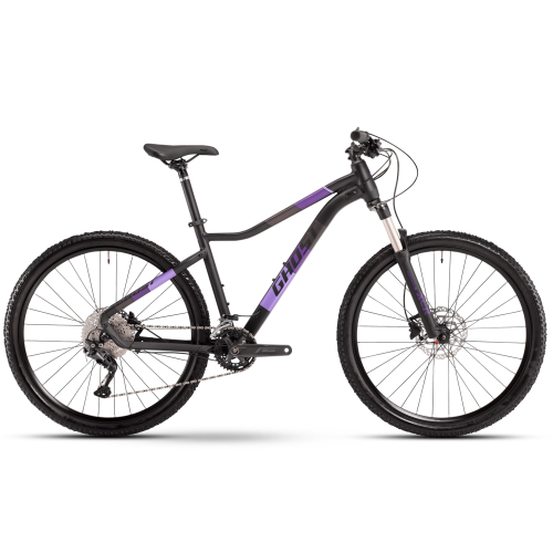 Велосипед Ghost Lanao Advanced 27,5", рама M, чорно-фіолетовий, 2021