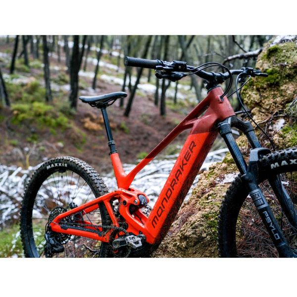 Електровелосипед MONDRAKER SCREE S 29'' 150mm, 800Wh Bosch CX, Flame Red, M/L