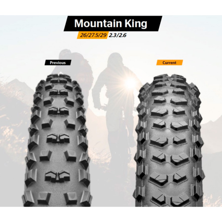 Покрышка Continental Mountain King 2.2, 27.5"x2.20, 55-584, Foldable, PureGrip, Performance, Skin, черный || Покришка Continental Mountain King 2.2, 27.5"x2.20, 55-584, Foldable, PureGrip, Performance, Skin, чорний