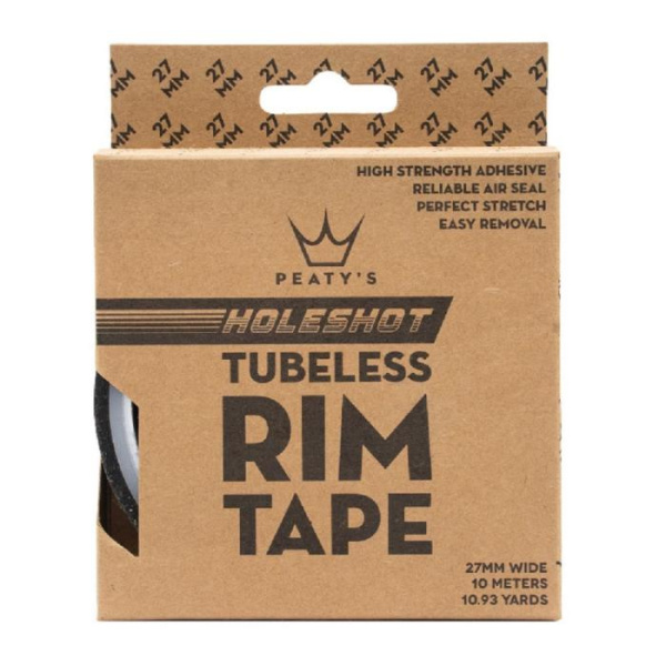 Обідна стрічка Peaty's Holeshot Tubeless Rim Tape, 10m x 27mm