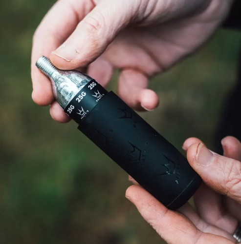 Насос Peaty's Holeshot CO2 Tyre Inflator, MTB 25g, Slate