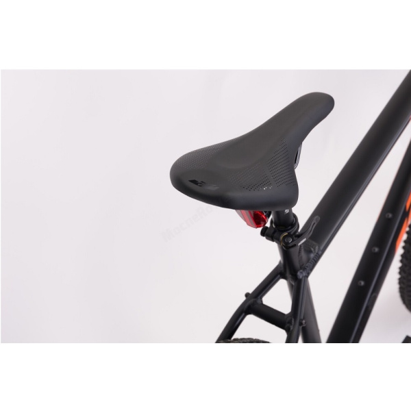 Велосипед KTM CHICAGO 272 27.5 " рама L / 48, чорний матовий (Помаранчевий), 2022