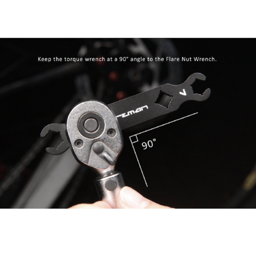 Набір для обрізання гідролінії з ключем Birzman Hydraulic Hose Cutter & Brake Wrench