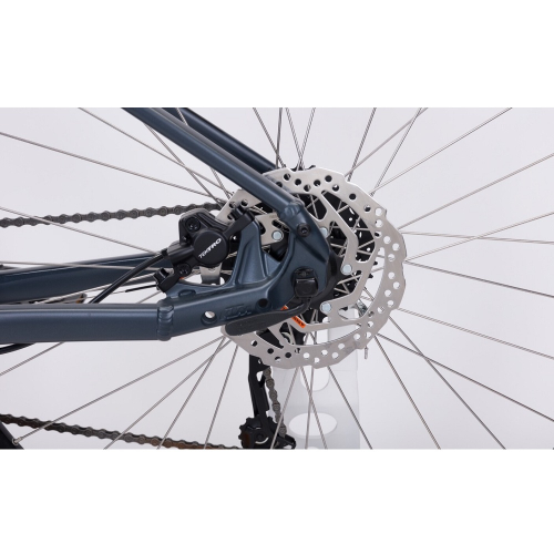 Велосипед KTM CHICAGO 291 рама XXL/48 сірий матовий