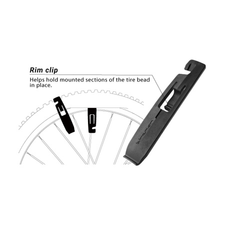 Бортировки для бескамерной покрышки Birzman Tubeless Tire Lever Set 3pcs || Бортування для безкамерної покришки Birzman Tubeless Tire Lever Set 3pcs