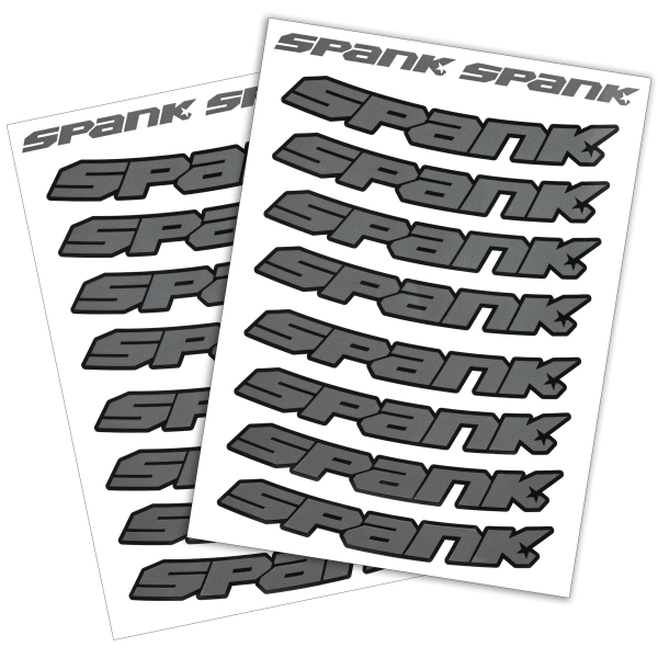 Набор наклеек на обода SPANK Decal kit, Silver