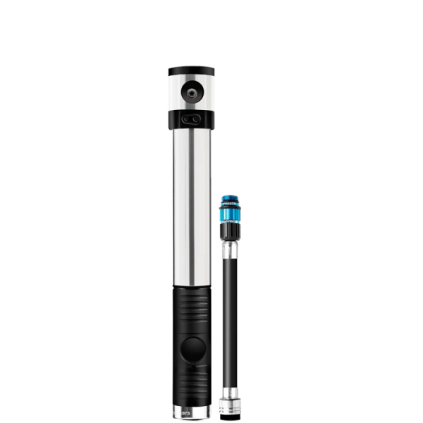 Насос Crankbrothers KLIC HV, Silver (Presta/Schrader)
