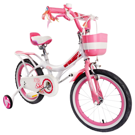Велосипед RoyalBaby JENNY GIRLS 18", OFFICIAL UA, розовый || Велосипед RoyalBaby JENNY GIRLS 18", OFFICIAL UA, рожевий