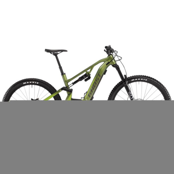 Электровелосипед Ghost HYB ASX Universal 160 29" / 27.5+" рама S, зелёно-серый, 2021