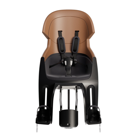 Детское велокресло Bobike Exclusive Evolve maxi - rear bicycle seat for frame Cinnamon Brown || Дитяче велокрісло Bobike Exclusive Evolve maxi - rear bicycle seat for frame Cinnamon Brown