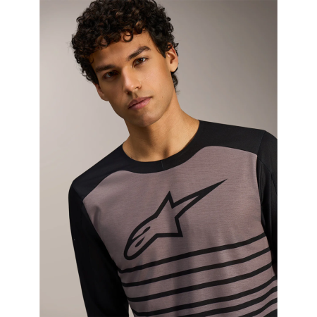 Джерси Alpinestars A-DURA ELITE LS JERSEY 2.0 BLACK, L || Джерсі Alpinestars A-DURA ELITE LS JERSEY 2.0 BLACK, L
