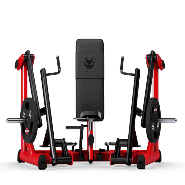 Жим от груди сидя GYM80 Pure Kraft Seated Chest Press Dual