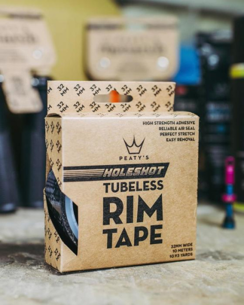 Обідна стрічка Peaty's Holeshot Tubeless Rim Tape, 10m x 32mm