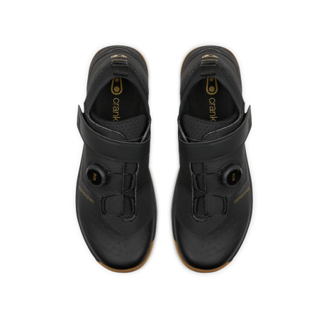 Веловзуття CrankBrothers SHOES STAMP TRAIL BOA BLACK / GOLD - GUM OUTSOLE 10.0