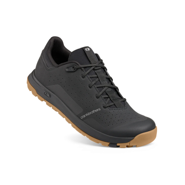 Веловзуття CrankBrothers SHOES STAMP TRAIL LACE BLACK / BLACK - GUM OUTSOLE 10.5