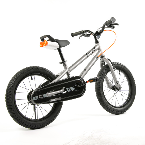 Велосипед RoyalBaby FREESTYLE 7TH 16", OFFICIAL UA, Silver