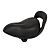 Седло черное 12"/14"/16" Royalbaby || Сідло чорне 12"/14"/16" Royalbaby