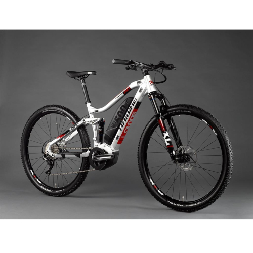 Електровелосипед Haibike SDURO FullNine 2.0 500Wh 10 s. Deore 29", рама М, сріблясто-червоно-чорний, 2020