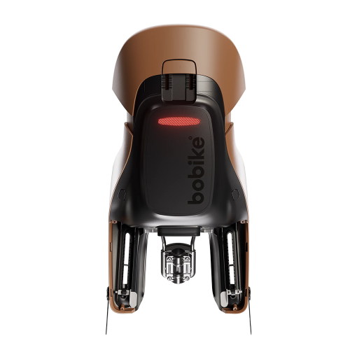 Дитяче велокрісло Bobike Exclusive Evolve maxi - rear bicycle seat for frame Cinnamon Brown